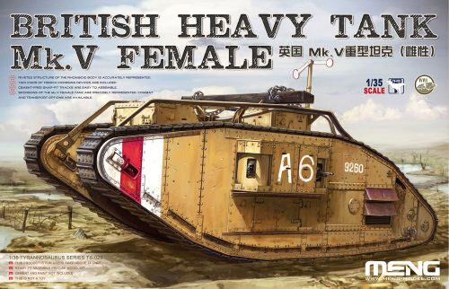 MENG-Model TS-029 British Heavy Tank Mk.V Female